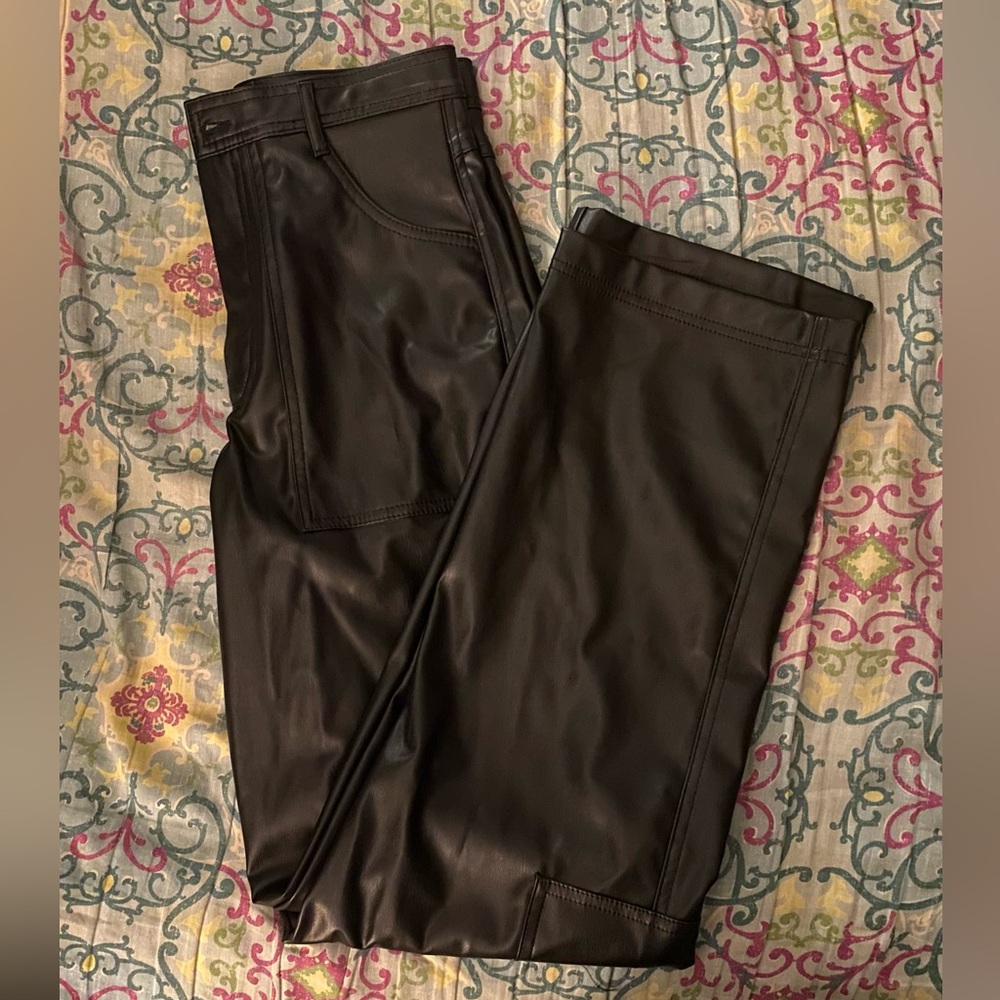 Zara Leather Pants